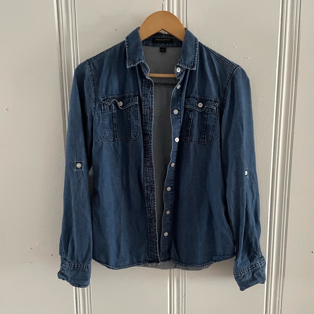 Banana Republic Denim Button Down Shirt